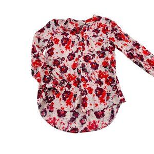 Lucky‎ Brand Womens Floral Button-Up Shirt S